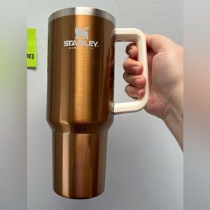 Stanley Quencher 40oz Golden Glass